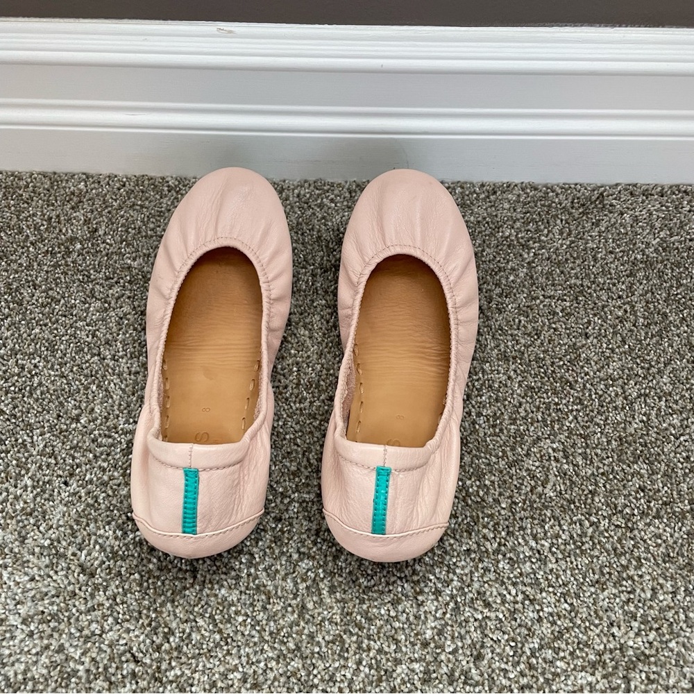 Ballerina Pink Tieks Size 8
